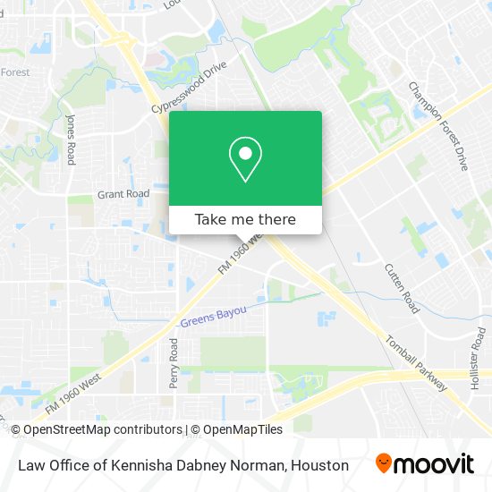 Mapa de Law Office of Kennisha Dabney Norman