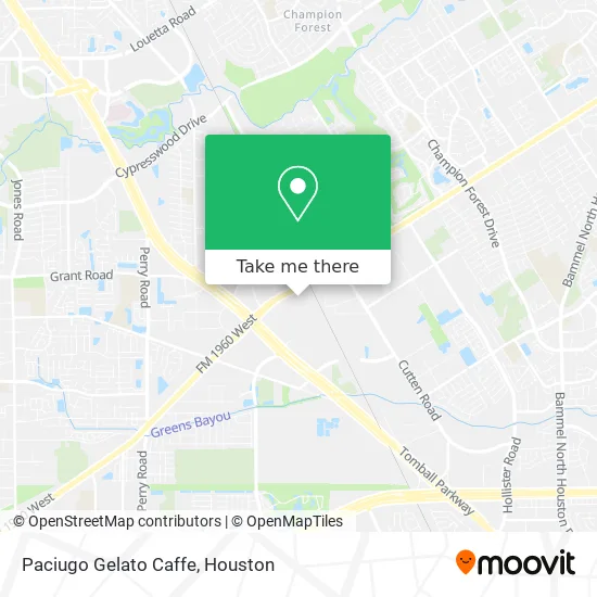 Paciugo Gelato Caffe map