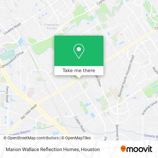 Mapa de Marion Wallace Reflection Homes