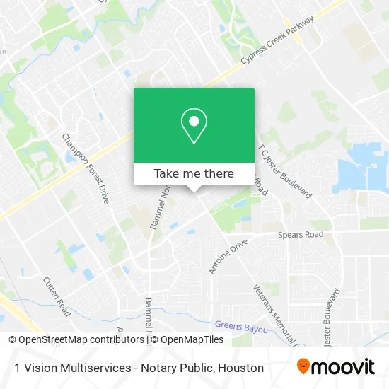 1 Vision Multiservices - Notary Public map