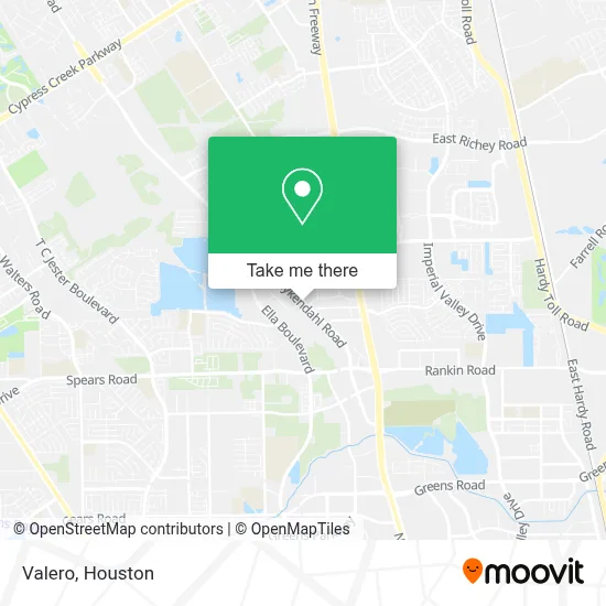 Valero map