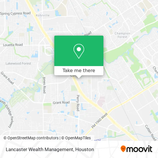 Lancaster Wealth Management map