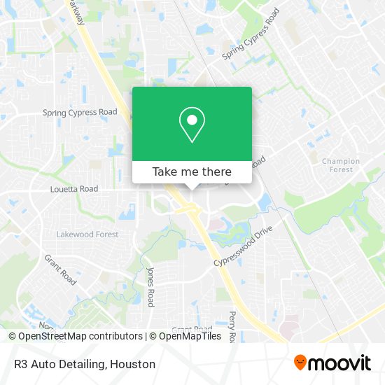 R3 Auto Detailing map