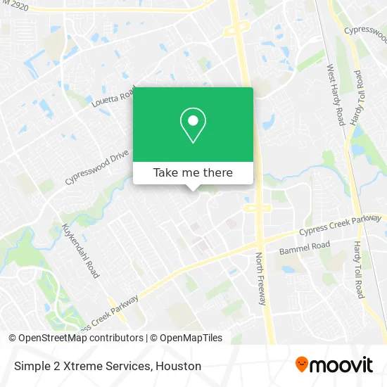 Simple 2 Xtreme Services map