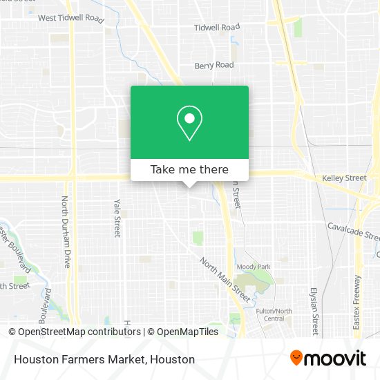 Mapa de Houston Farmers Market