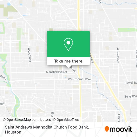 Mapa de Saint Andrews Methodist Church Food Bank