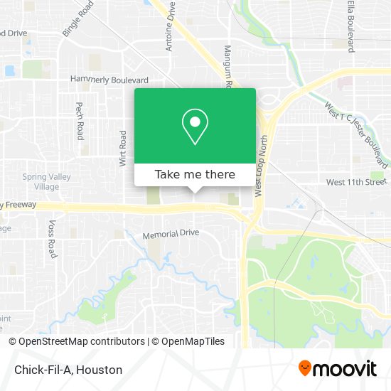 Chick-Fil-A map