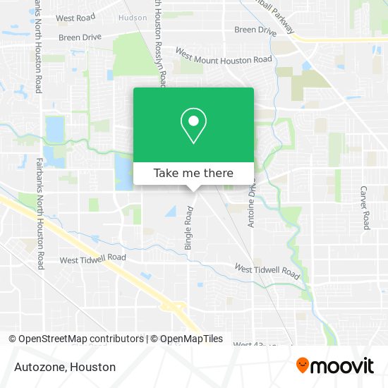 Autozone map