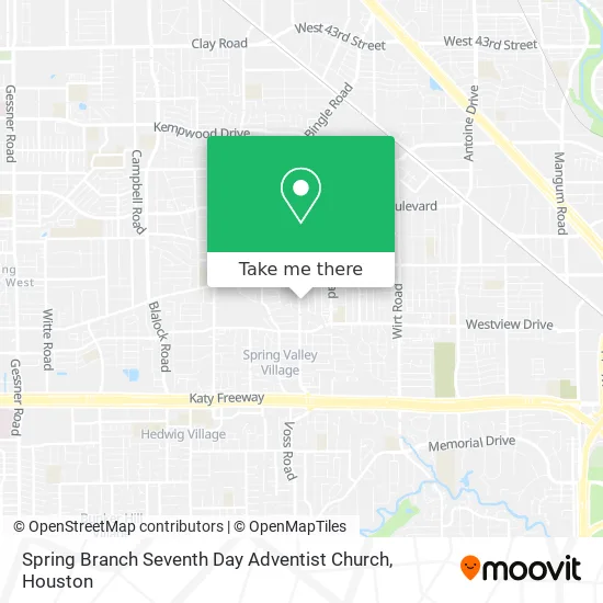 Spring Branch Seventh Day Adventist Church map