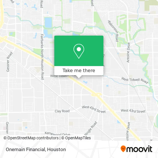 Onemain Financial map