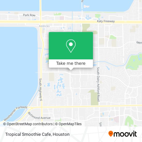 Mapa de Tropical Smoothie Cafe