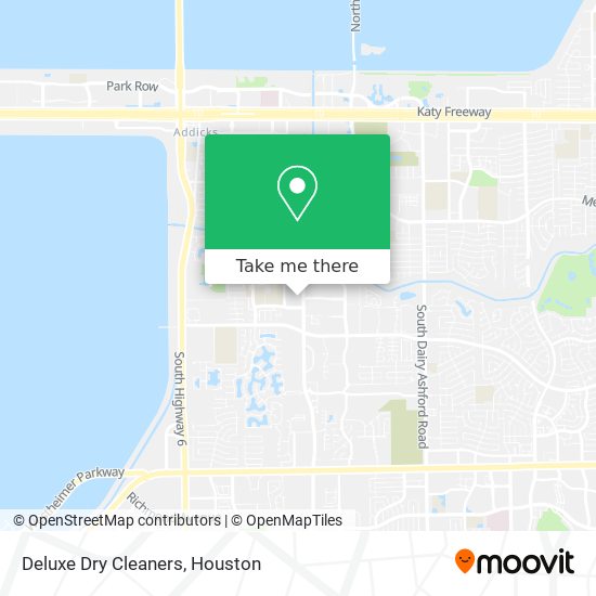 Deluxe Dry Cleaners map