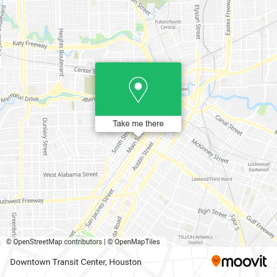 Downtown Transit Center map