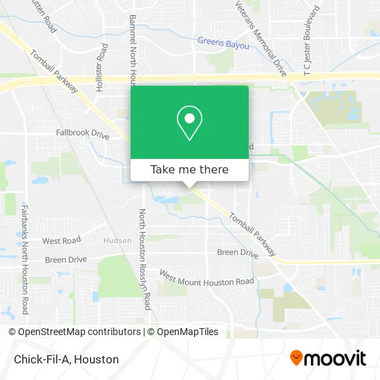 Chick-Fil-A map