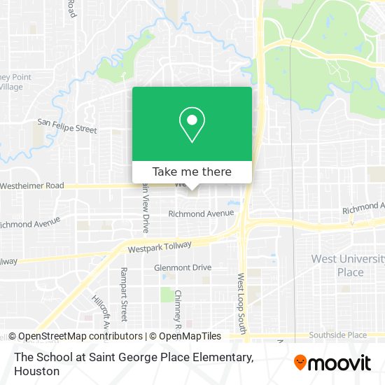 Mapa de The School at Saint George Place Elementary