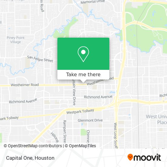 Capital One map