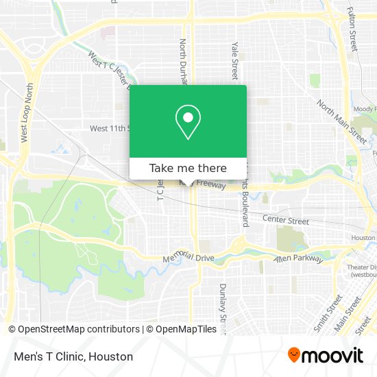 Men's T Clinic map