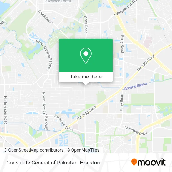 Consulate General of Pakistan map
