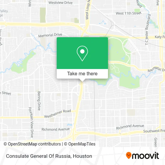 Consulate General Of Russia map