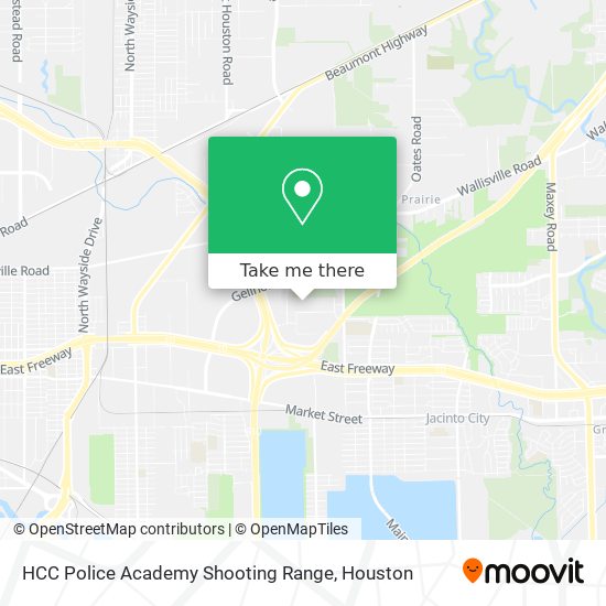 How to get to HCC Police Academy Shooting Range in Houston by Bus