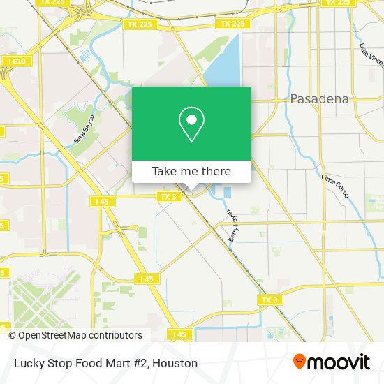 Lucky Stop Food Mart #2 map