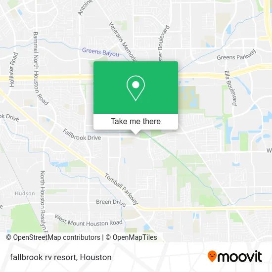 fallbrook rv resort map