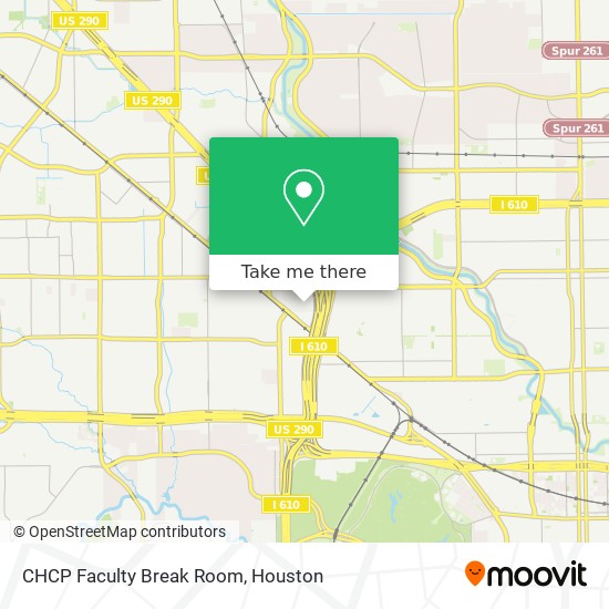 CHCP Faculty Break Room map