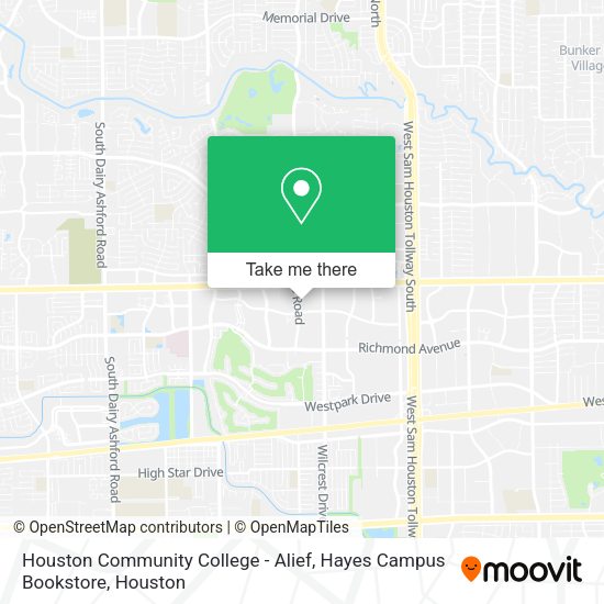 Hcc Alief Hayes Campus Map How To Get To Houston Community College - Alief, Hayes Campus Bookstore By  Bus?