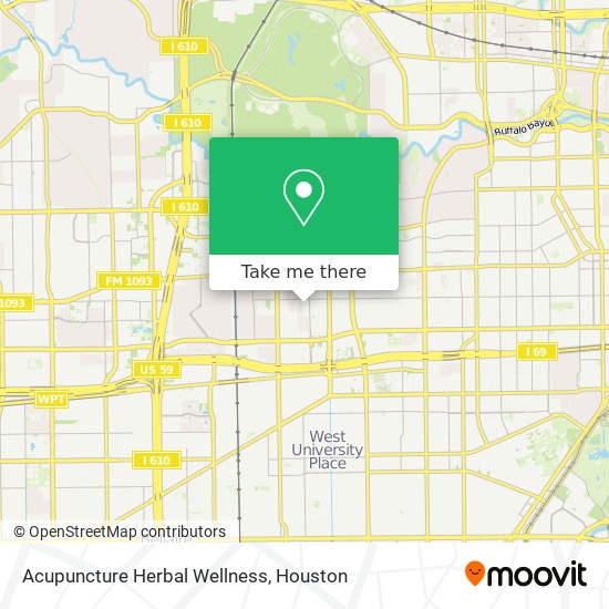 Mapa de Acupuncture Herbal Wellness