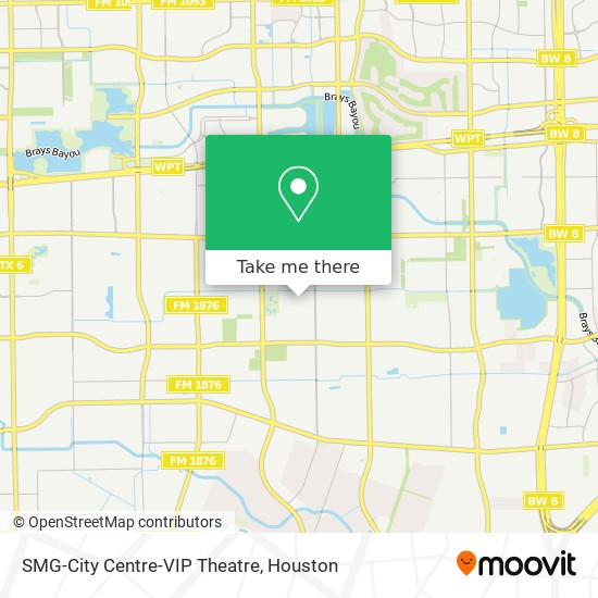 Mapa de SMG-City Centre-VIP Theatre