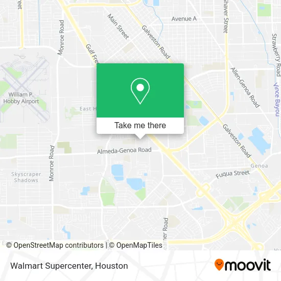 Walmart Supercenter map