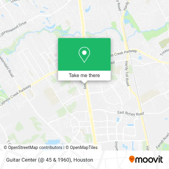 Guitar Center (@ 45 & 1960) map