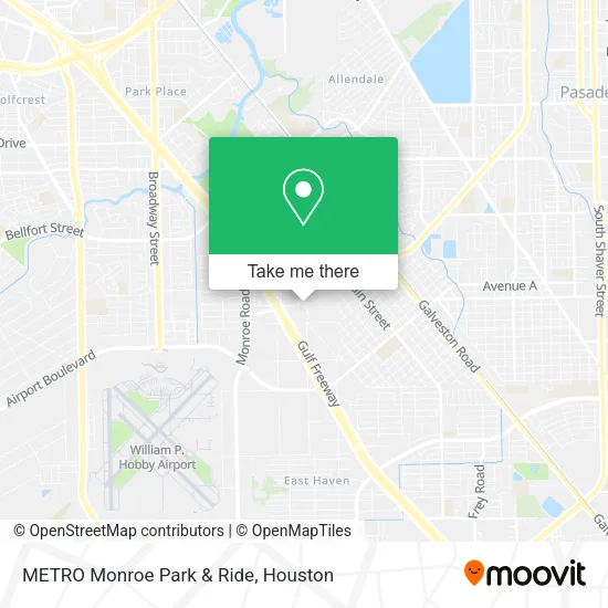 Mapa de METRO Monroe Park & Ride