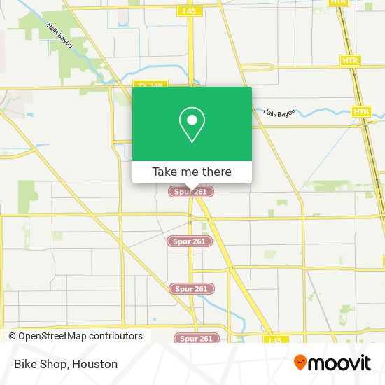 Bike Shop map