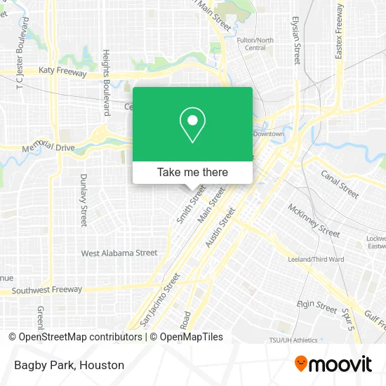 Bagby Park map