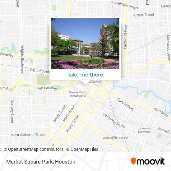 Market Square Park map