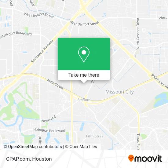 CPAP.com map