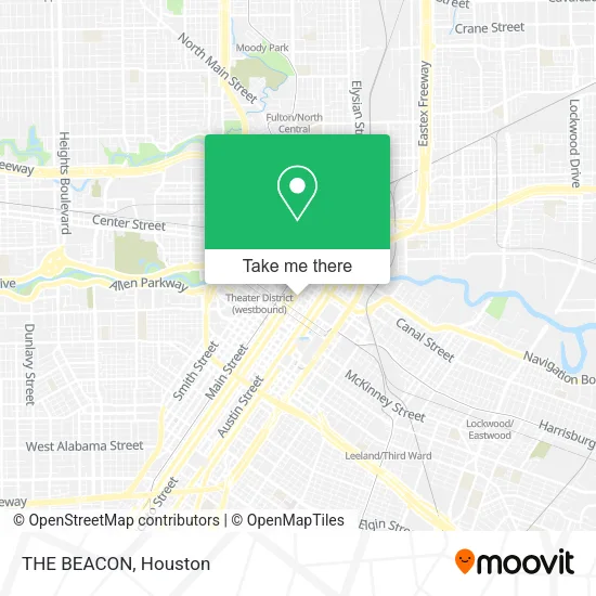 THE BEACON map