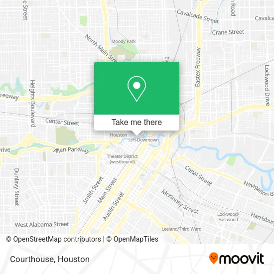 Courthouse map