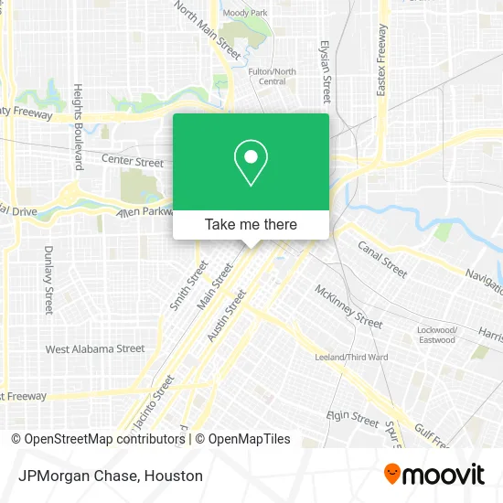 JPMorgan Chase map