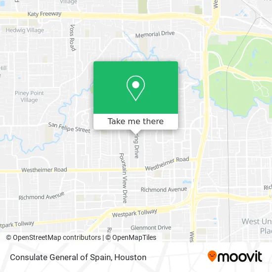 Consulate General of Spain map