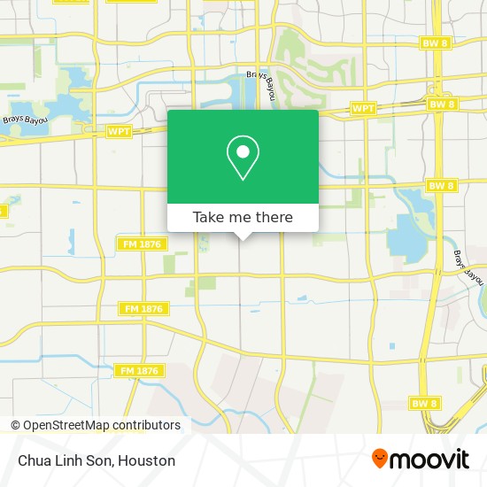 Chua Linh Son map