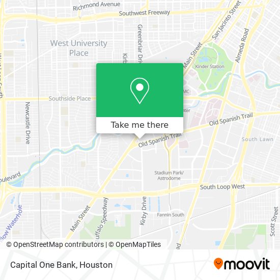 Mapa de Capital One Bank