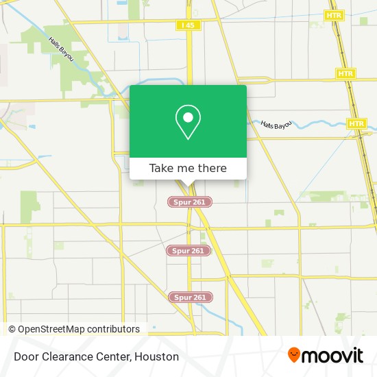 Mapa de Door Clearance Center
