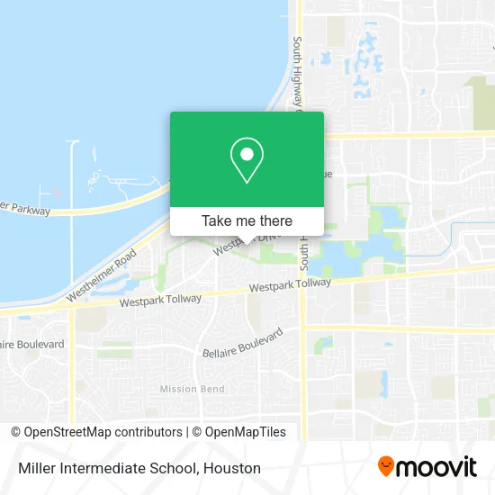Mapa de Miller Intermediate School