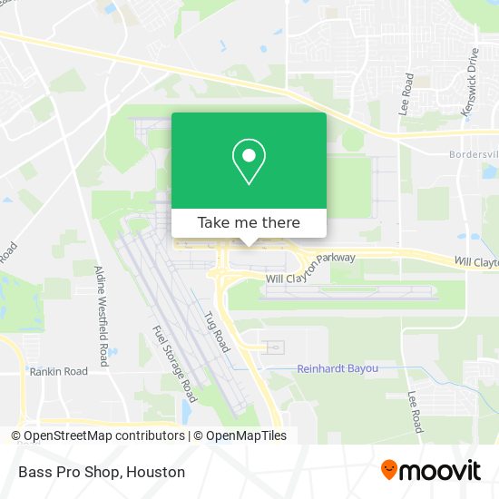 How to get to Bass Pro Shop in Houston by Bus?