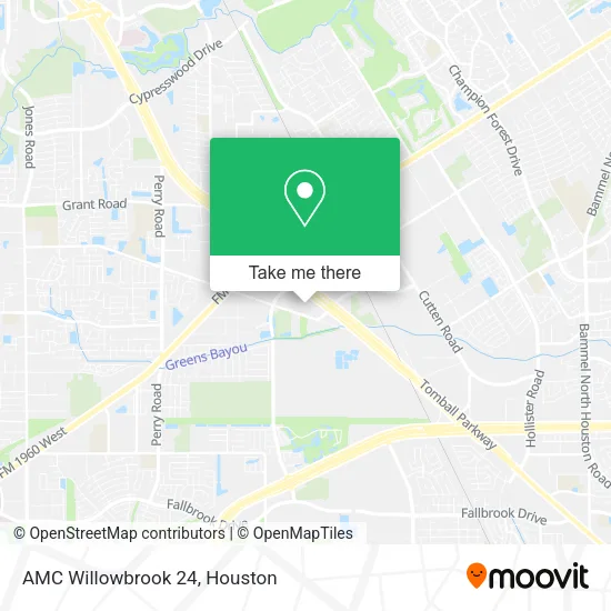 Mapa de AMC Willowbrook 24