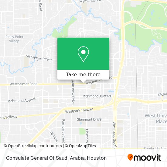 Mapa de Consulate General Of Saudi Arabia