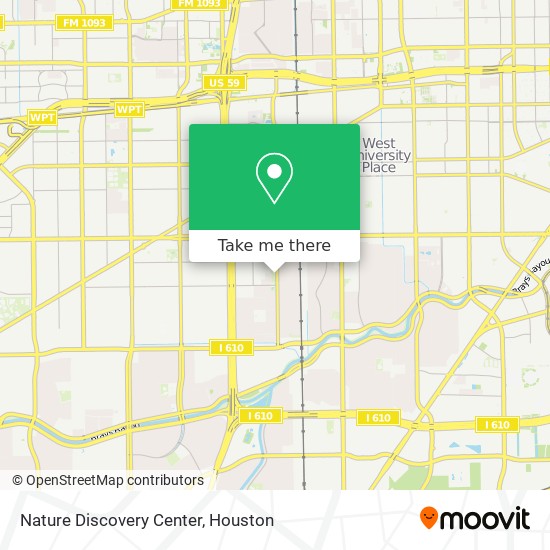 Mapa de Nature Discovery Center