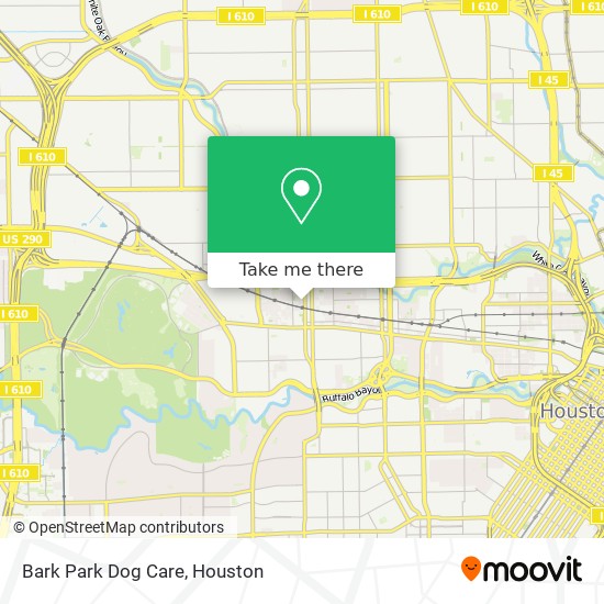 Bark Park Dog Care map